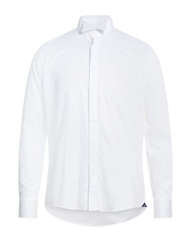 Man Shirt White Size 15 Cotton