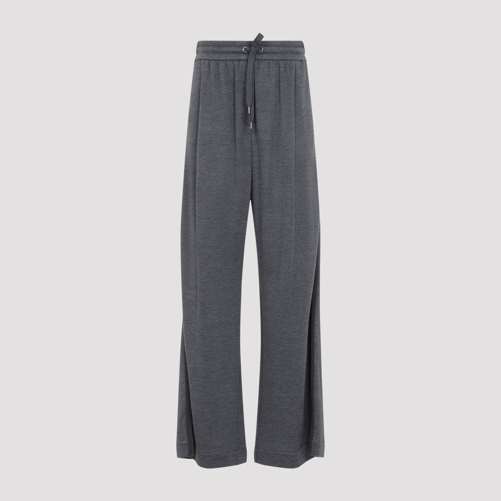 Cotton-Silk Blend Pants