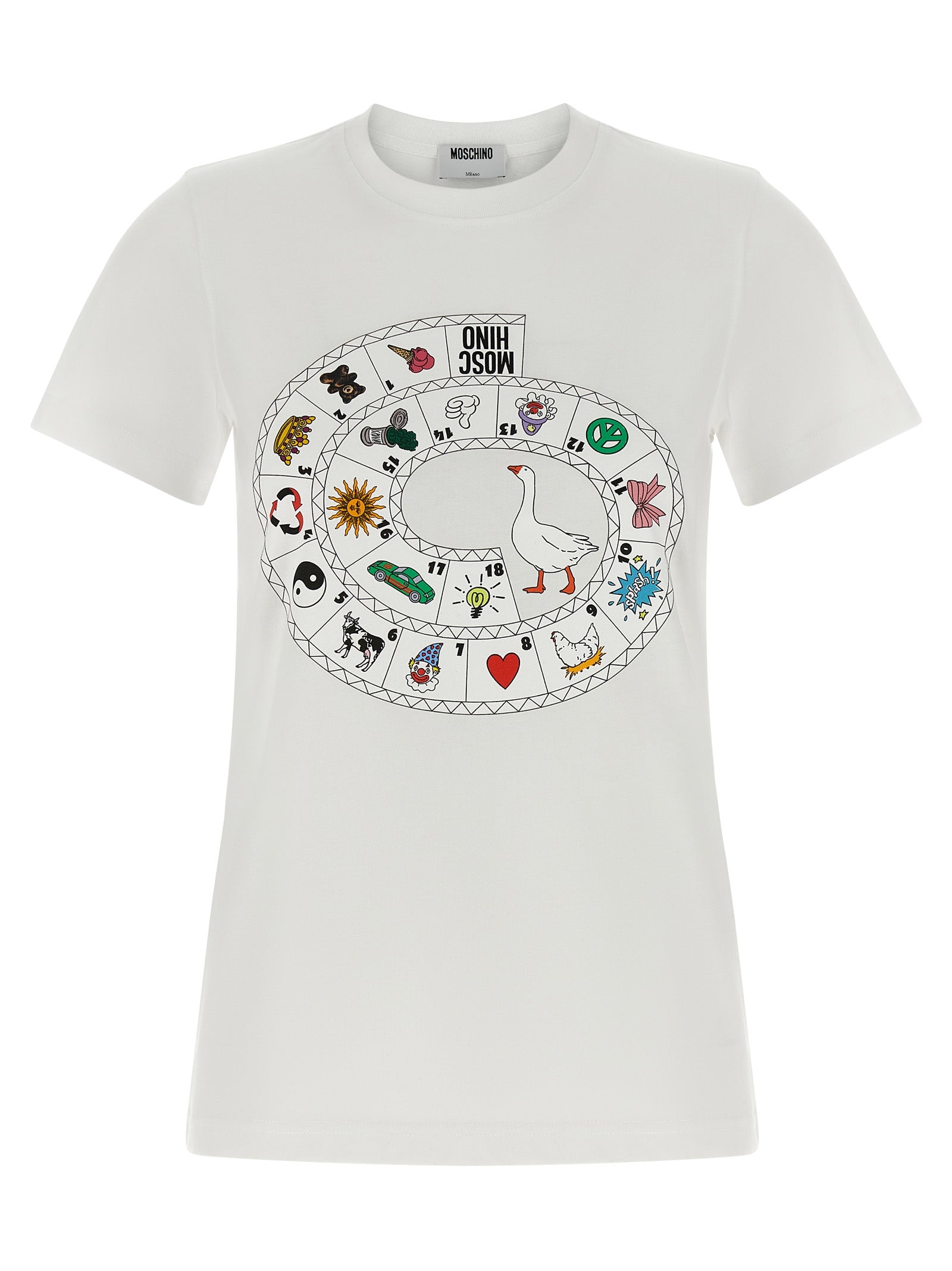 Gioco dell'Oca Print T-Shirt — White