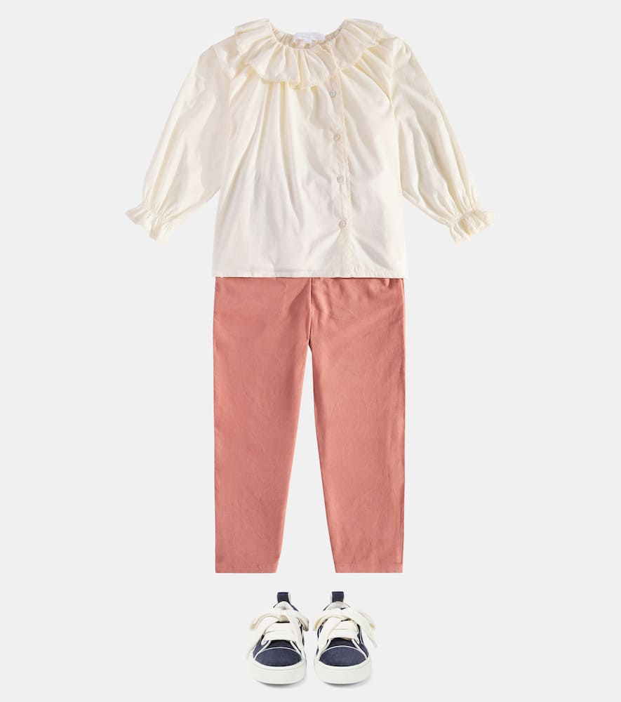 C'era Una Volta Nora embroidered cotton dress