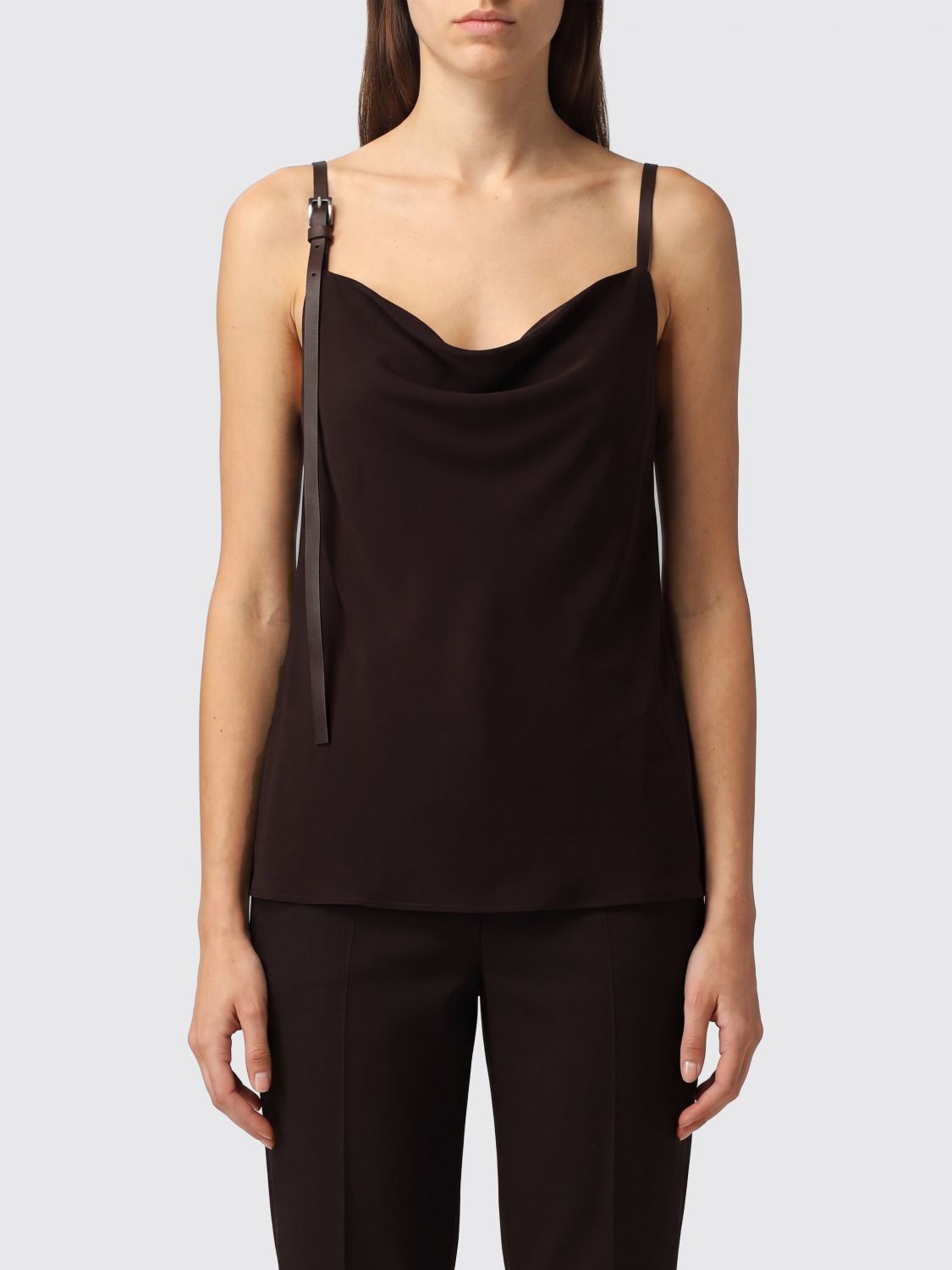 Top Woman color Black