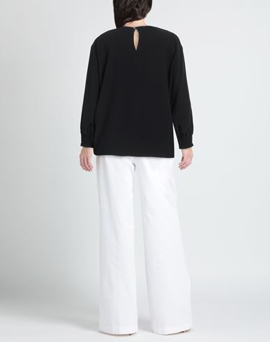 Liviana Conti Woman Top Black Size 4 Viscose, Acetate
