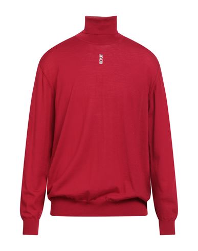 Man Turtleneck Magenta Size 3XL Virgin Wool