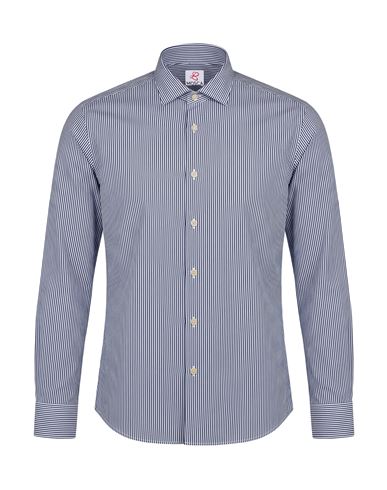 Man Shirt Navy Size 17 ½ Cotton