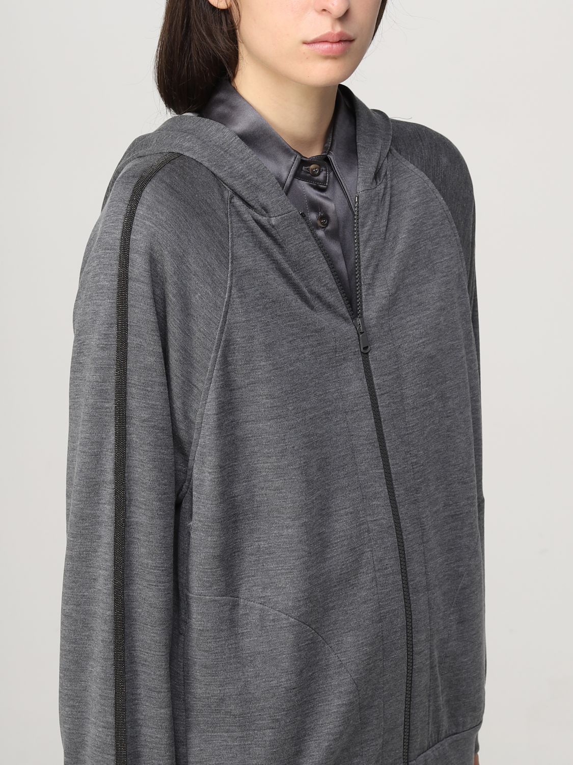 Sweatshirt Women colour Grey