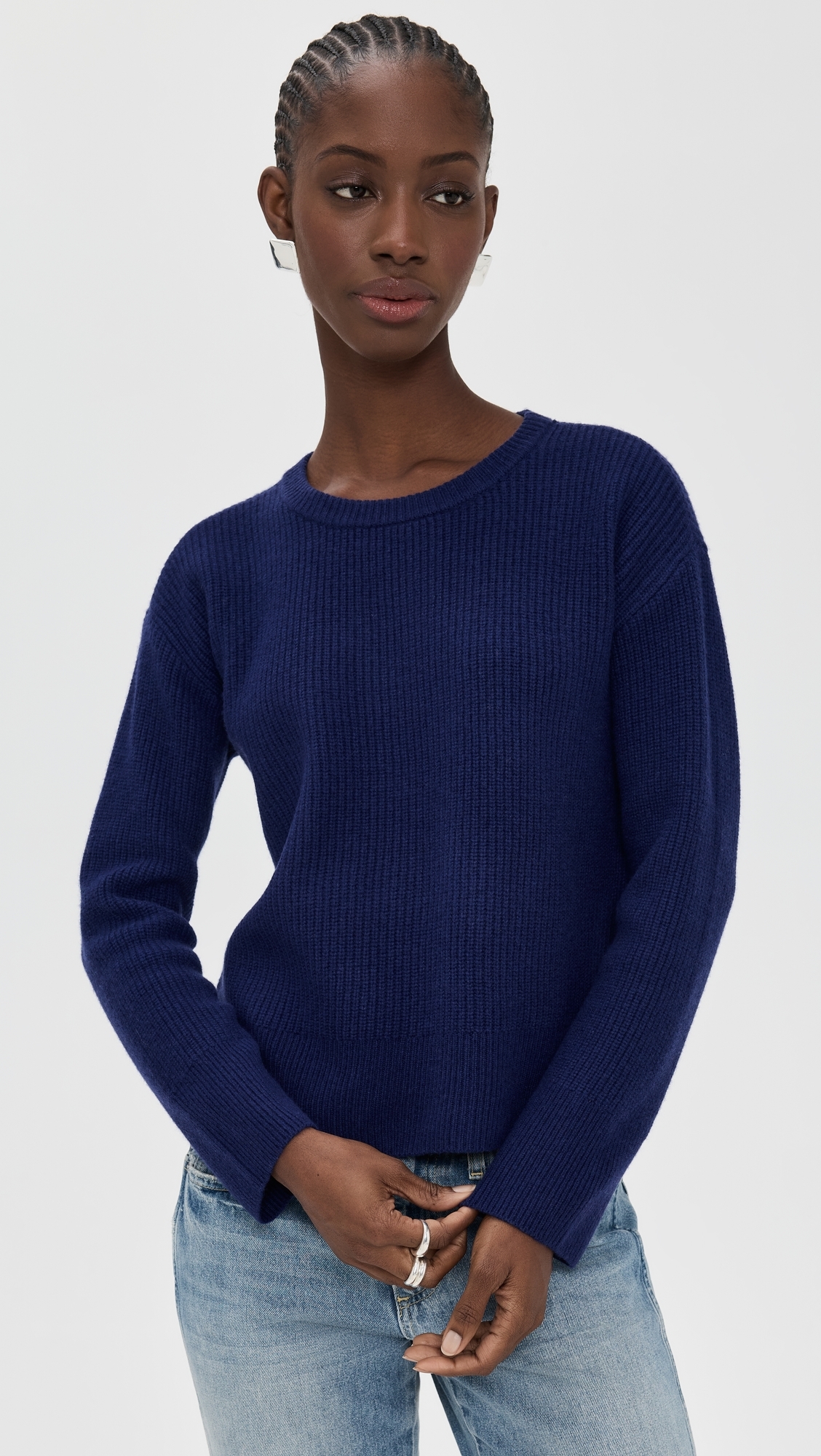Noelle Ribbed Sweater Macaroon