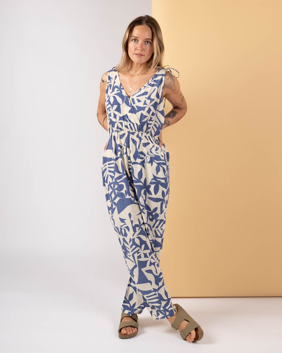 Saltrock Balance Womens Jumpsuit in Blue