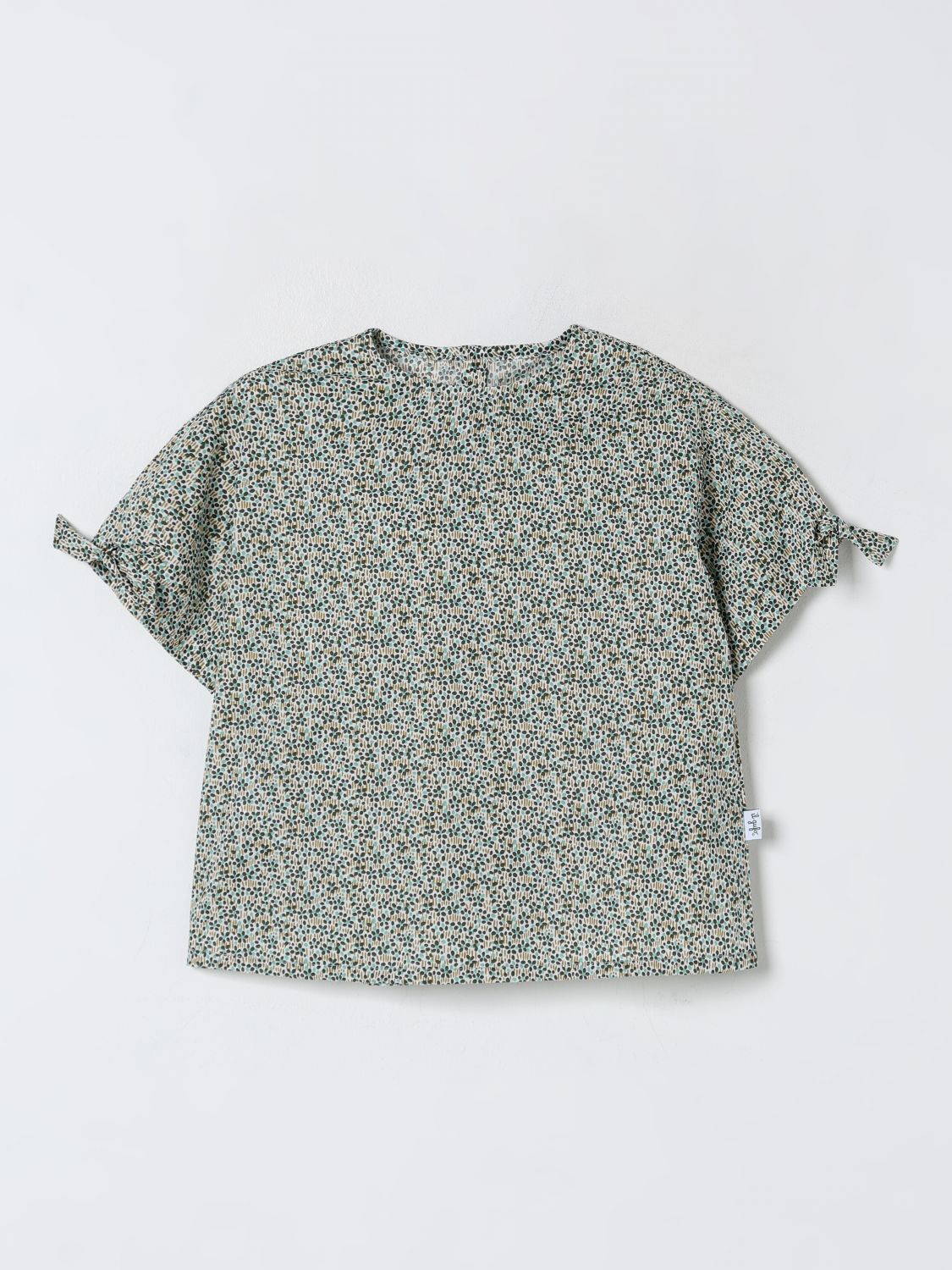 Floral-print blouse - Green