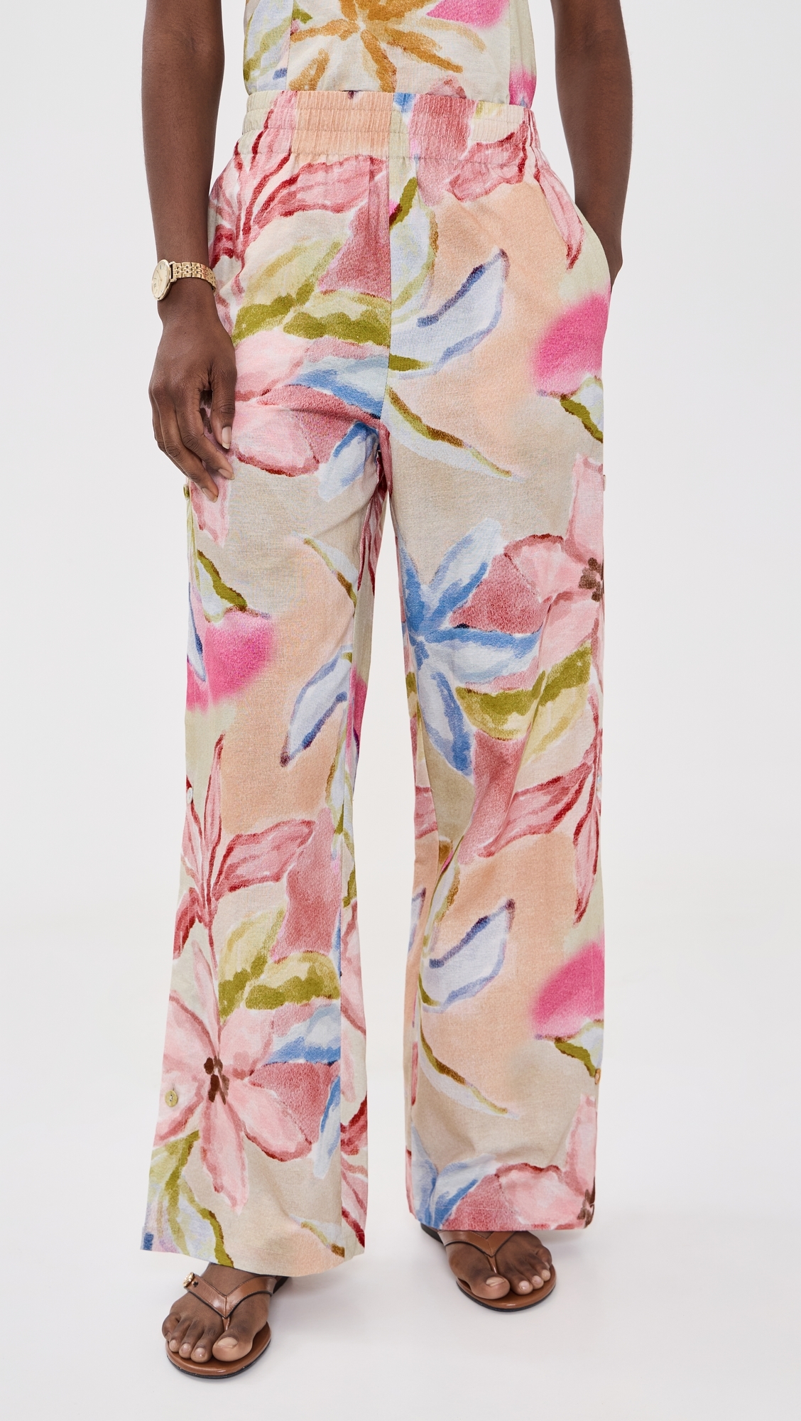Gardenia Pants Print