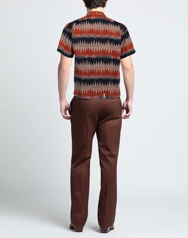 Man Shirt Rust Size L Cotton