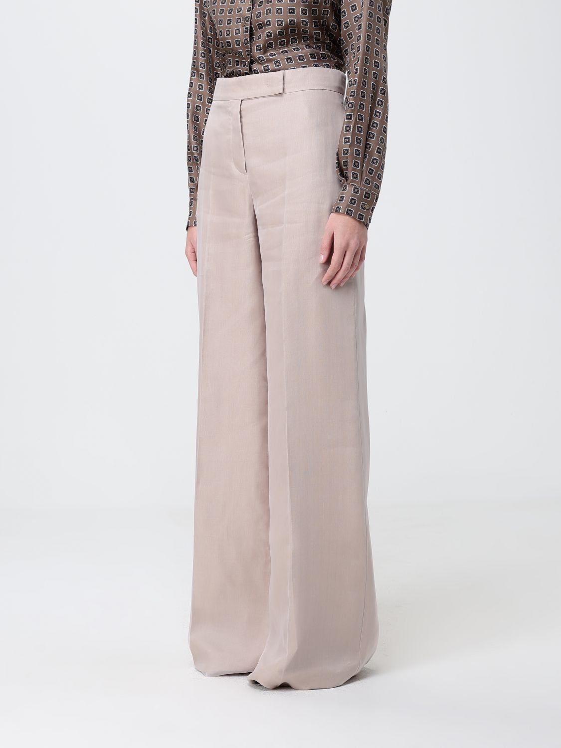 Pants Woman color Camel