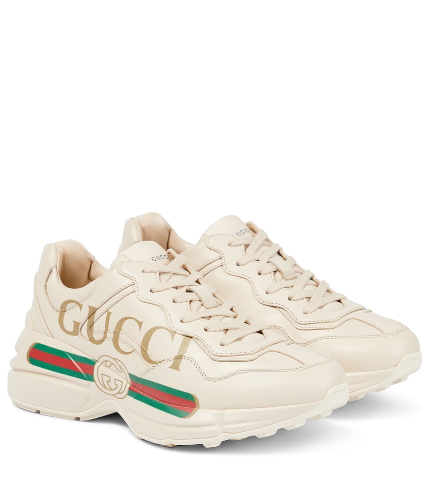 Rhyton leather sneakers