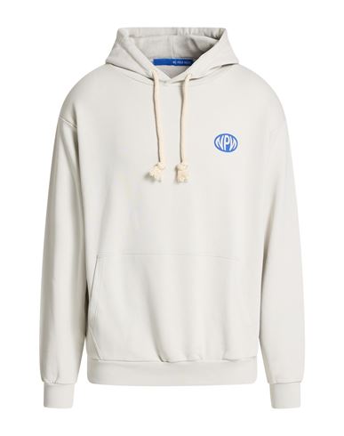 Man Sweatshirt Beige Size XS Cotton