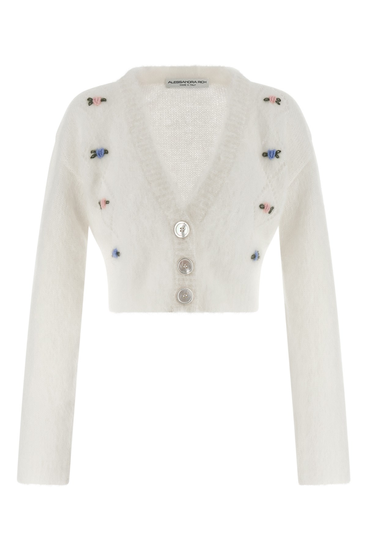 'Carded Mohair' Cardigan