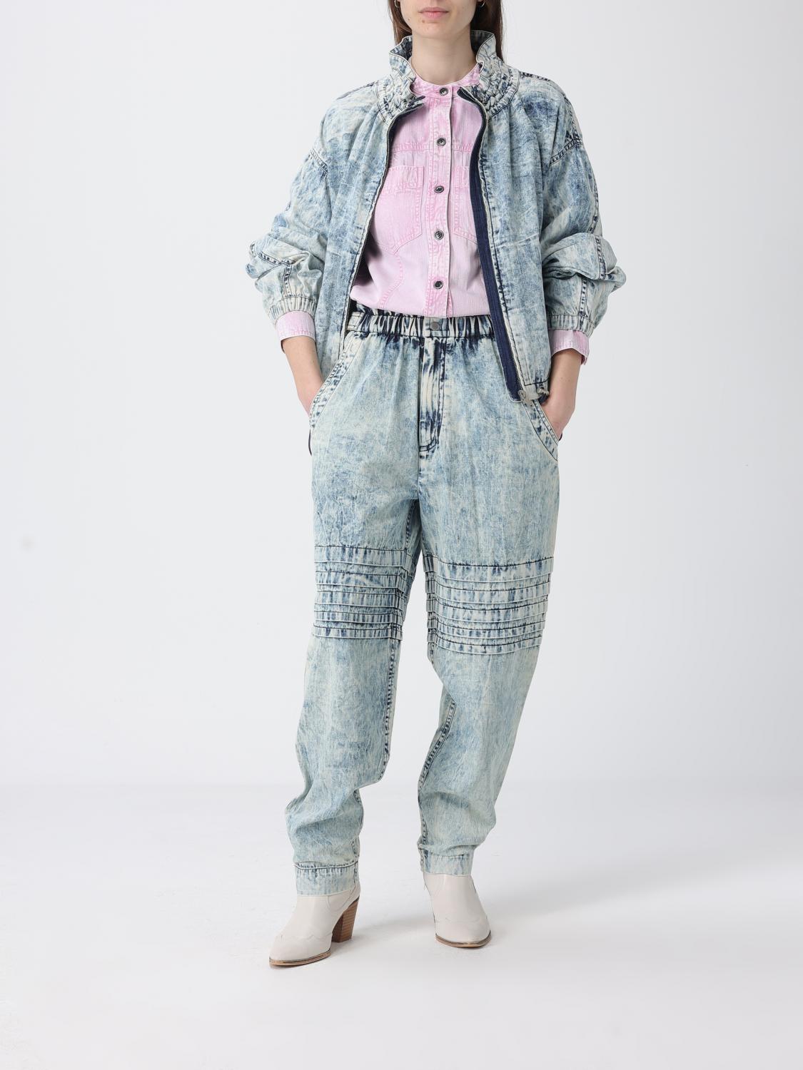 Blazer Woman color Gnawed Blue