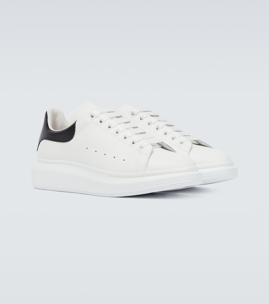 McQueen Oversized leather sneakers