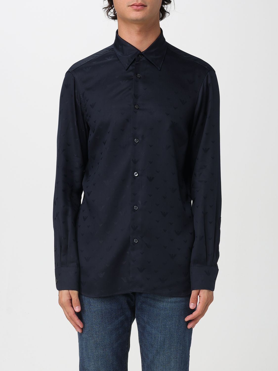 Shirt Men color Navy