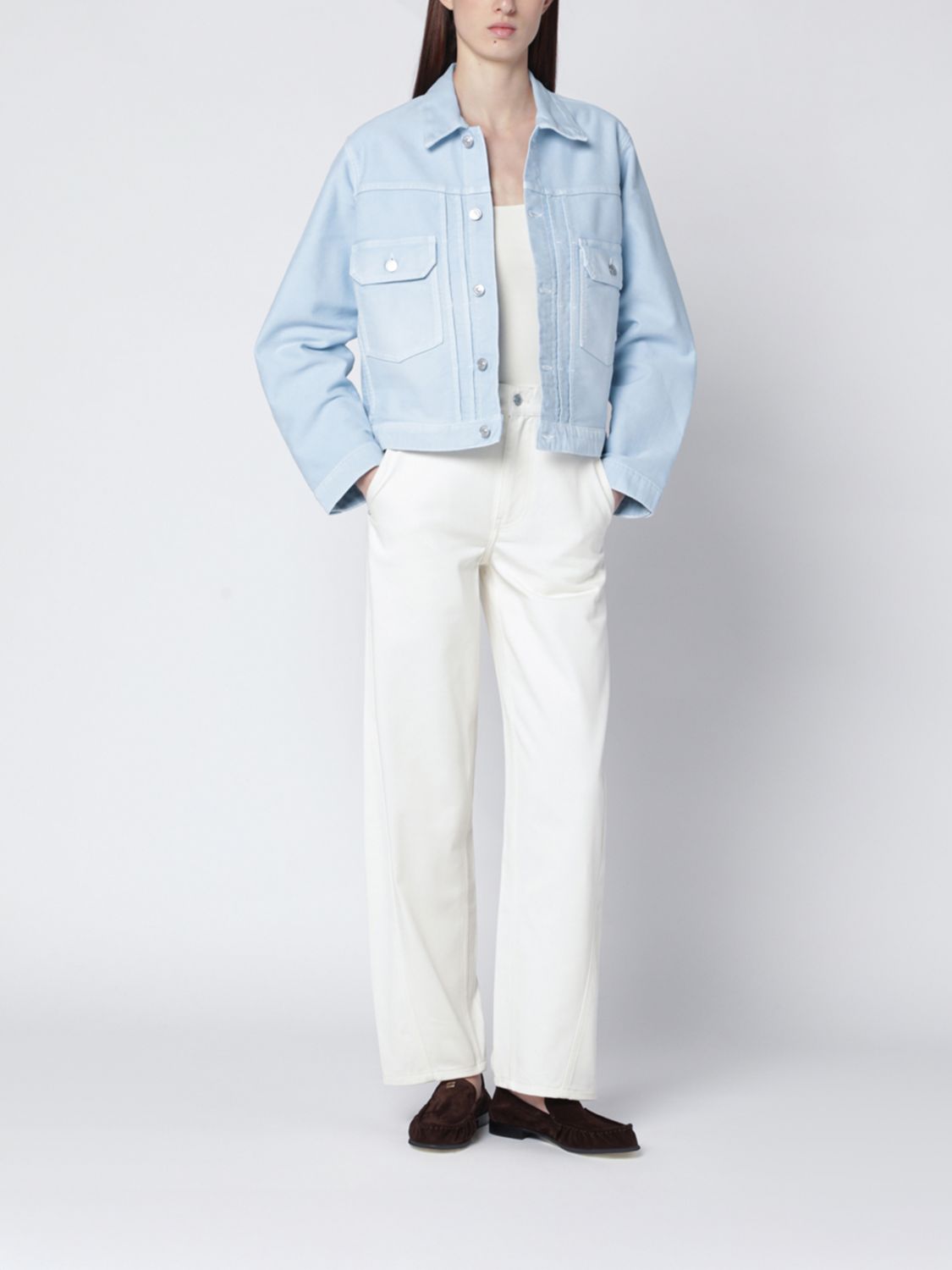 Jacket Woman color Denim