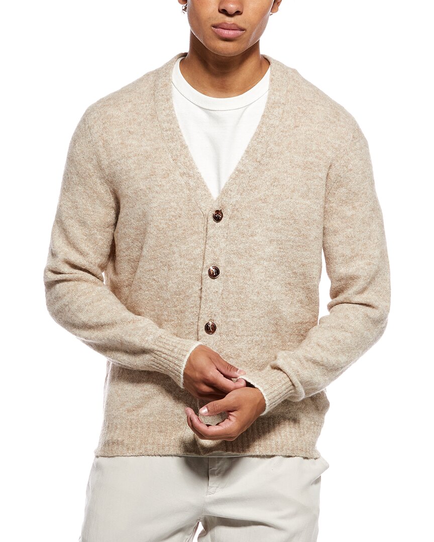 Alpaca & Wool-Blend Cardigan