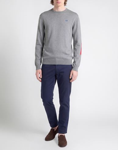 Man Sweater Grey Size XL Cotton
