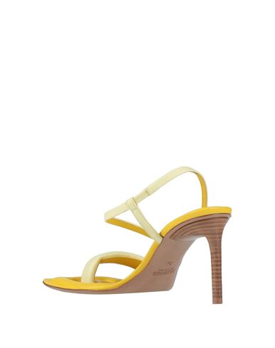 Woman Thong sandal Light yellow