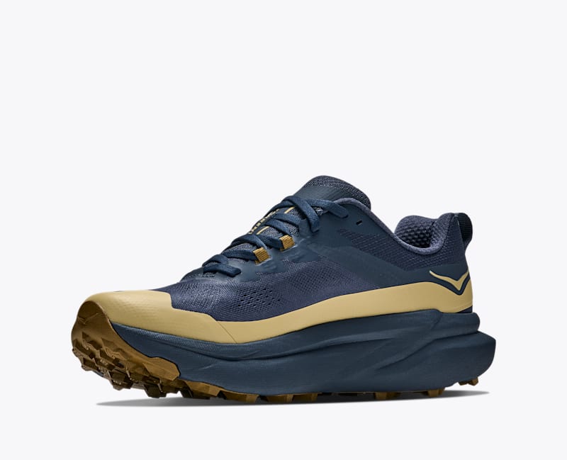 HOKA Men's Torrent 5 Shoes in Varsity Navy/Caraway Seed