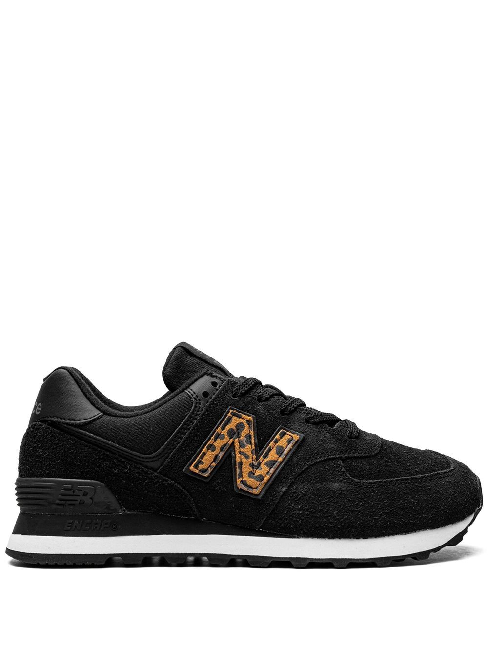 574 "Leopard" sneakers - Black