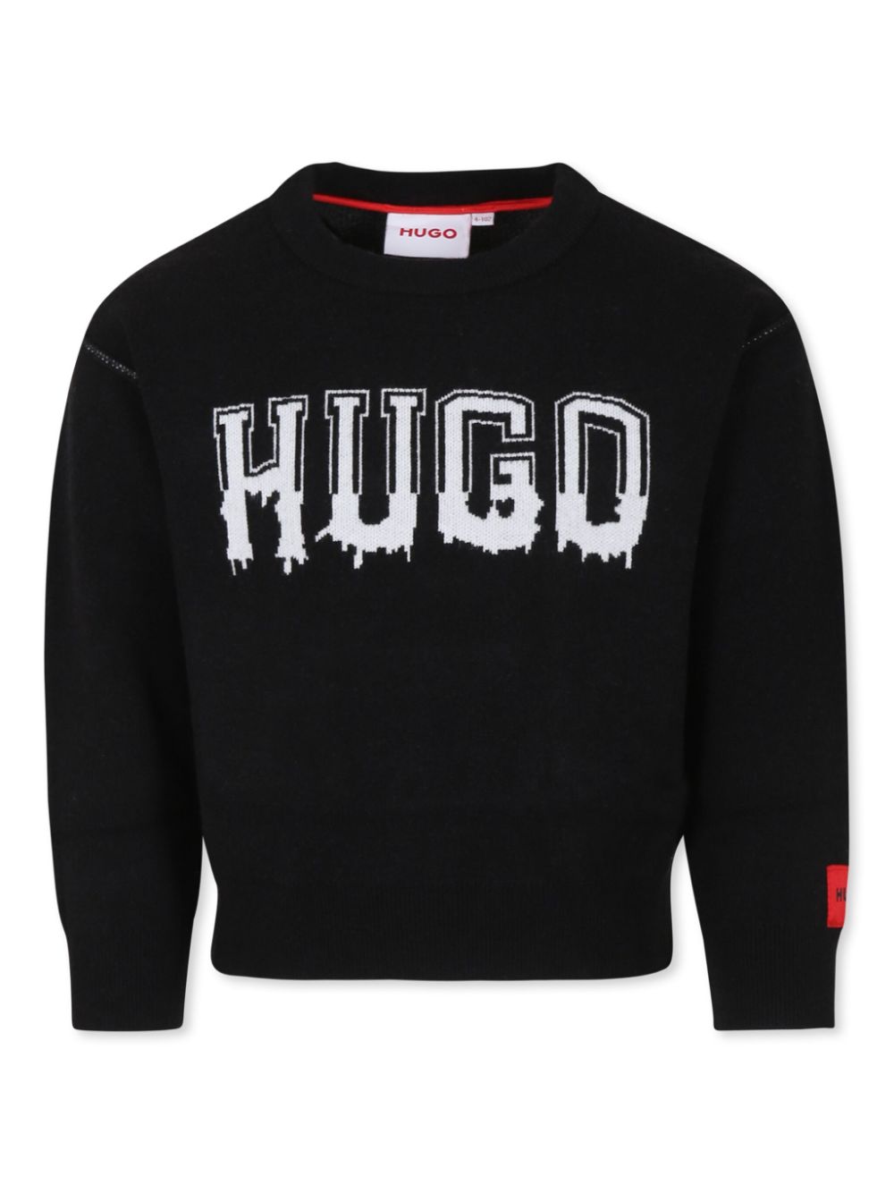 Logo-print sweatshirt - Black