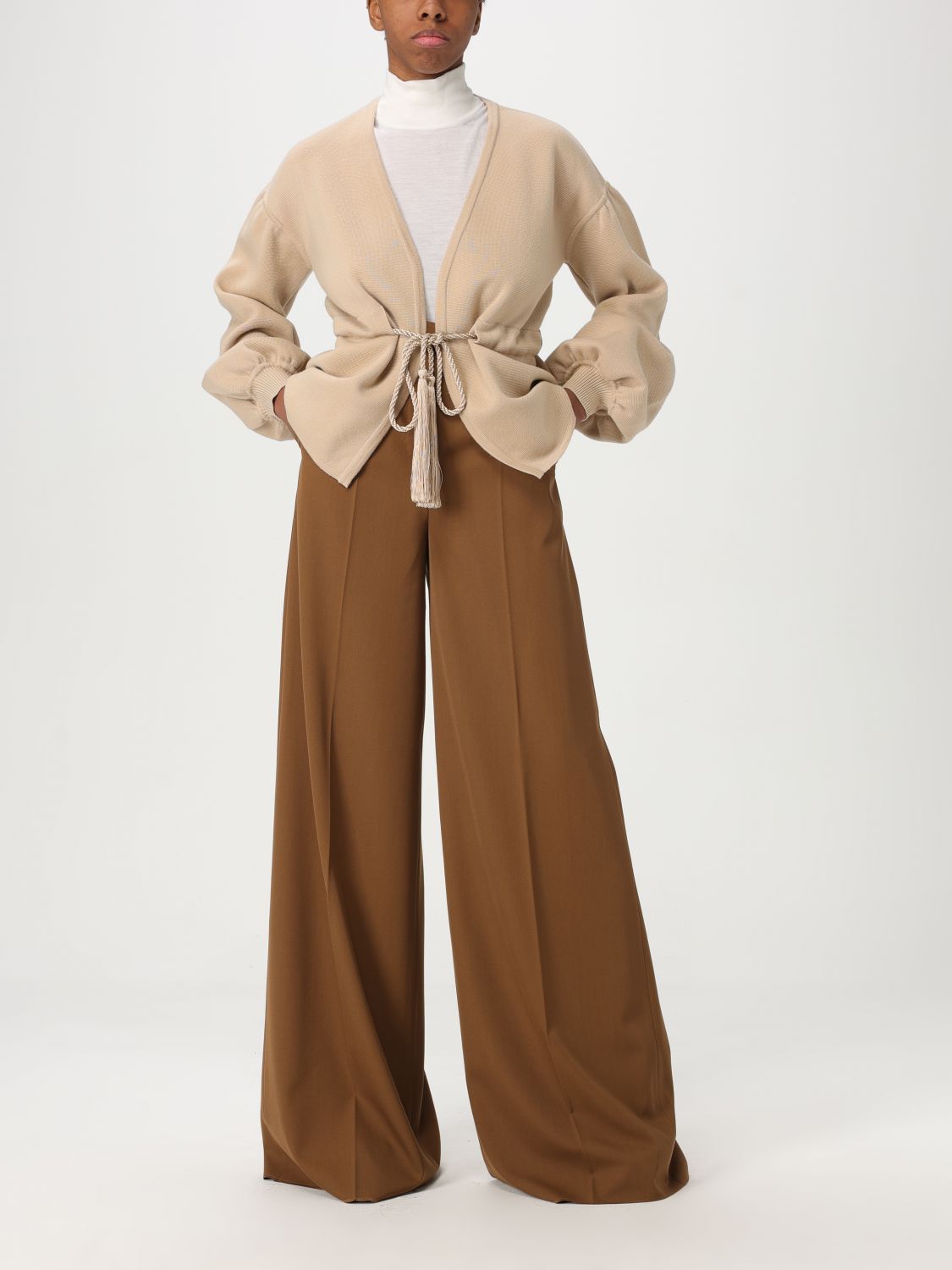 Cardigan Woman color White