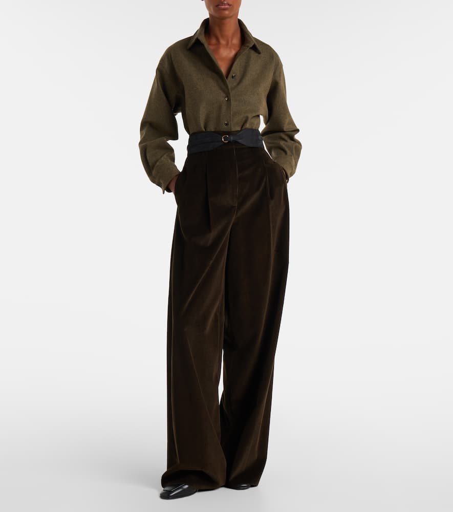 Benares wool shirt