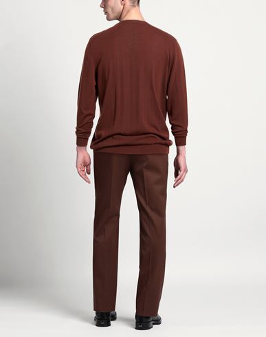 Man Sweater Brown Size XL Cotton