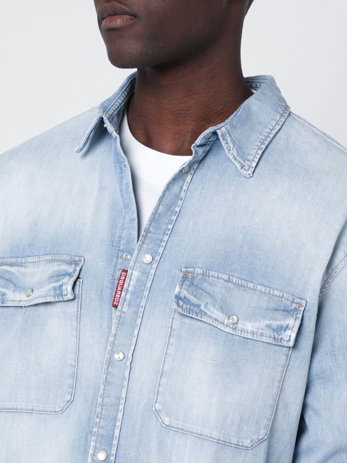 Shirt Men color Navy