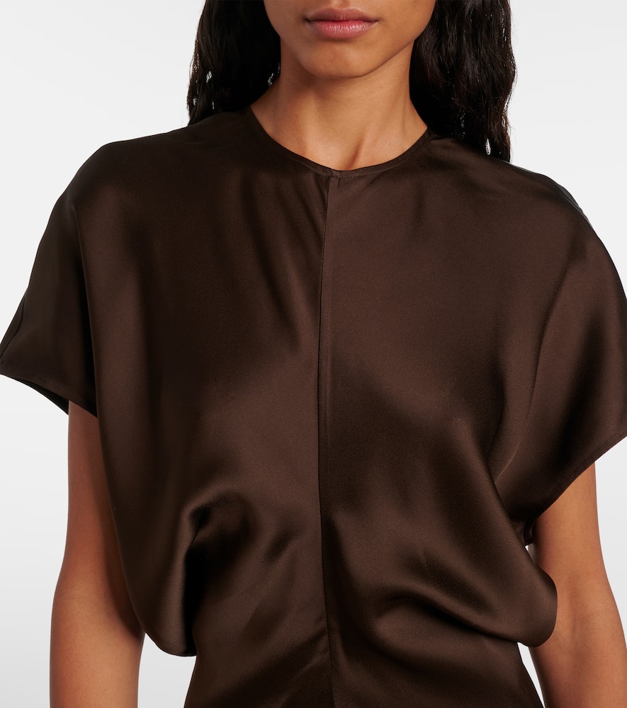 Toteme Slouch draped maxi dress