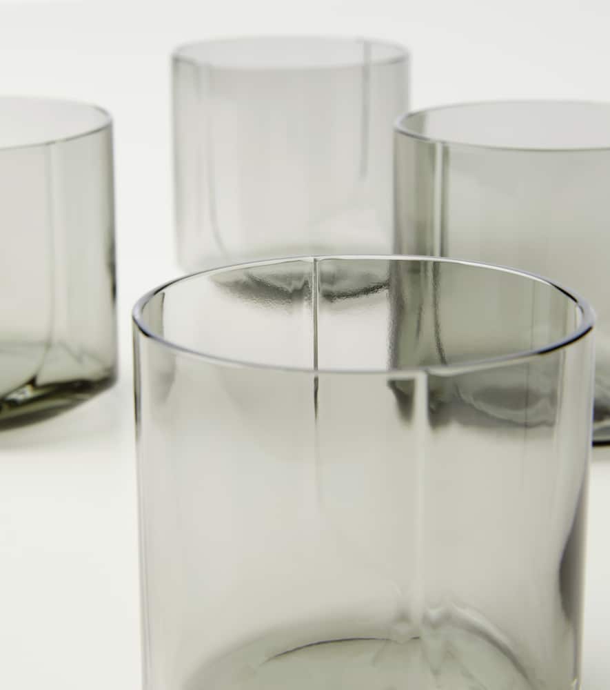 Zaha Hadid Design Hew set of 4 glass tumblers