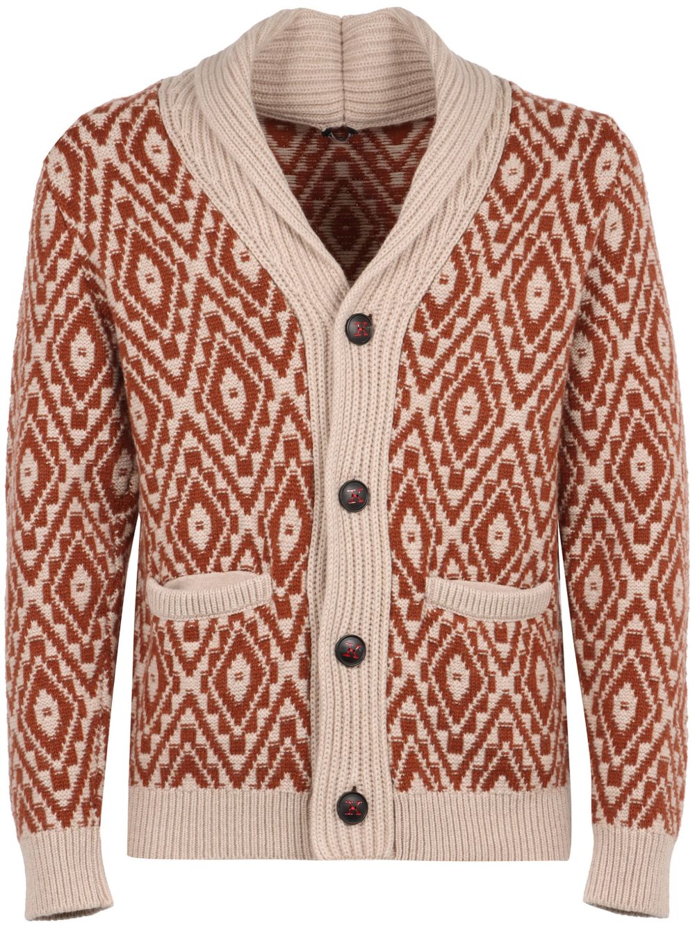 Cashmere cardigan - Neutrals