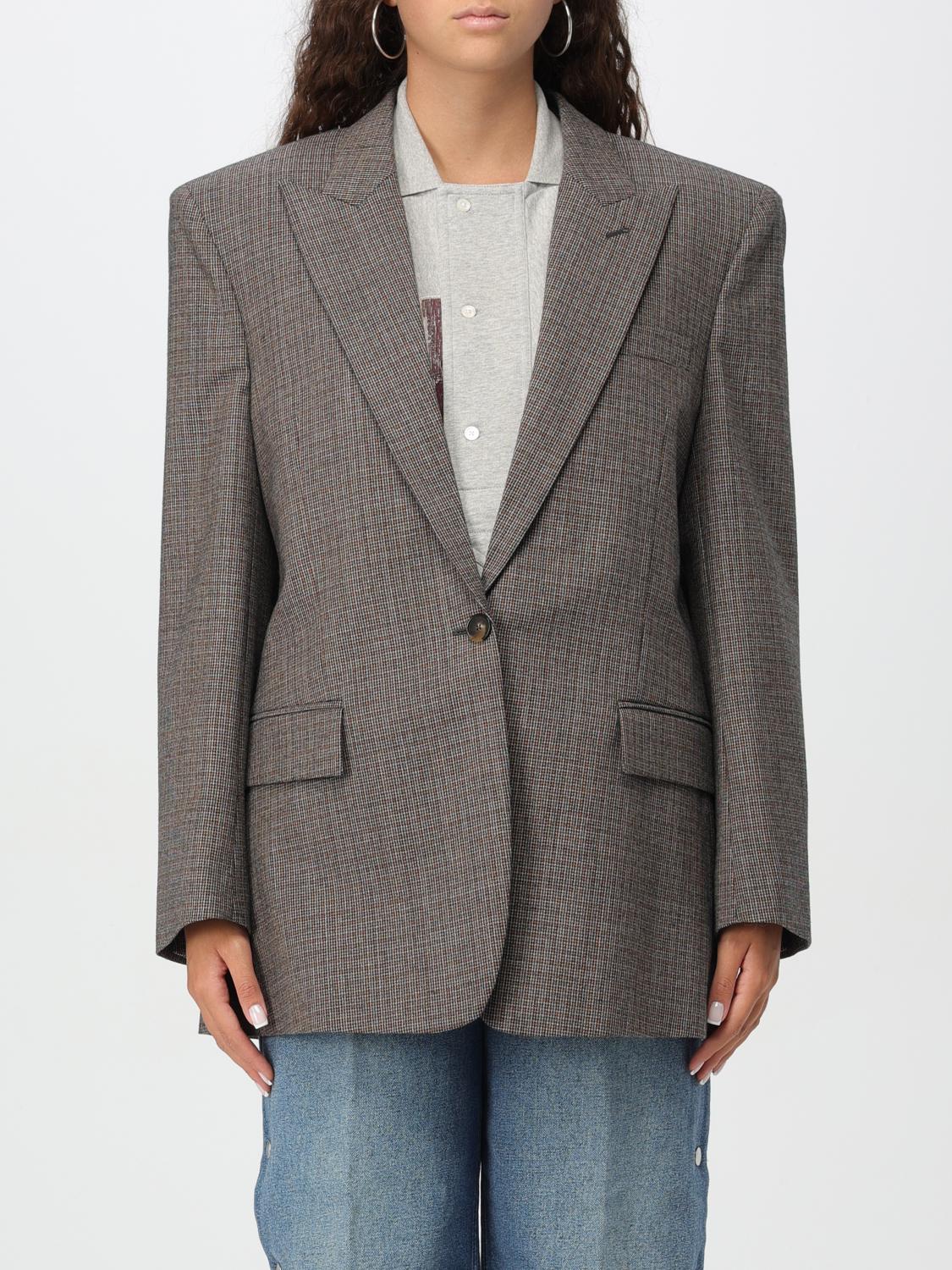 Blazer Monopetto In Pied De Poule