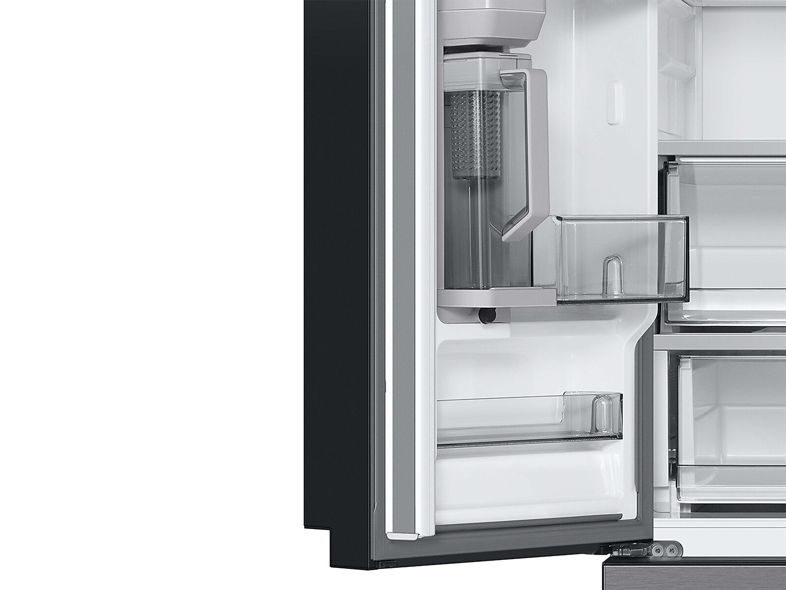 Bespoke 3-Door French Door Refrigerator (30 cu. ft.) with AutoFill Water Pitcher in Stainless Steel(RF30BB6200QLAA)