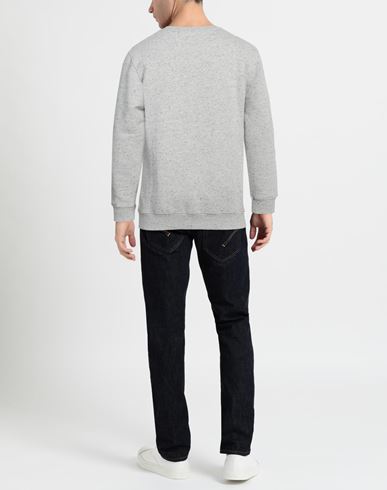 Man Sweatshirt Grey Size L Cotton, Polyester