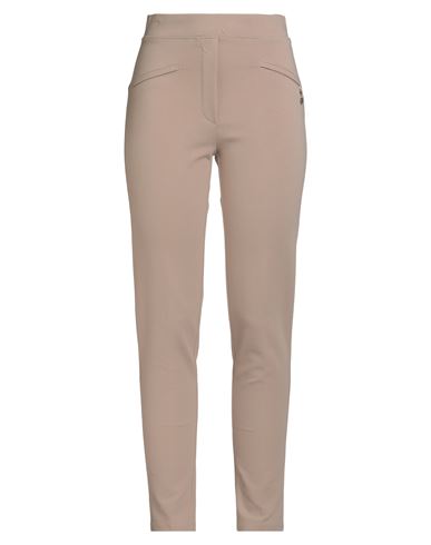 Woman Pants Sand Size 12 Viscose, Nylon, Elastane