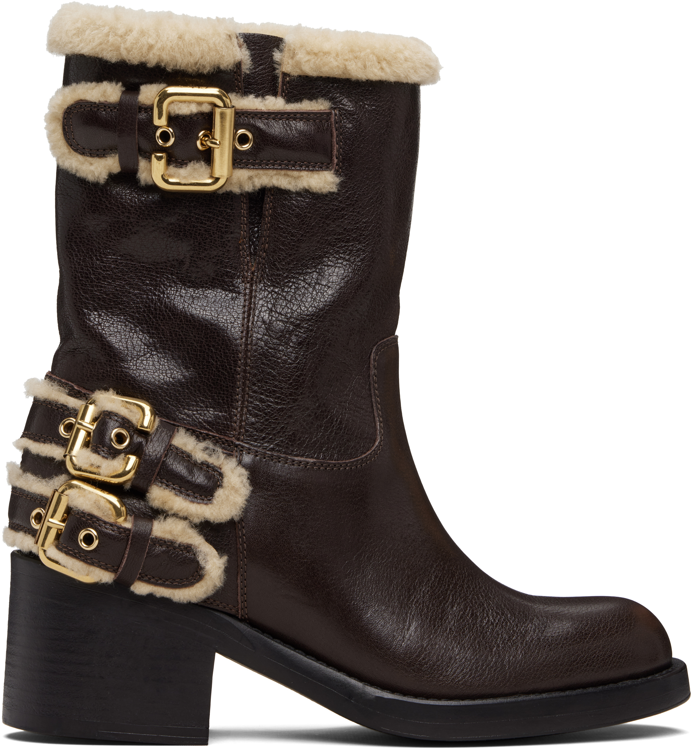 Brown Dakota Ankle Boots