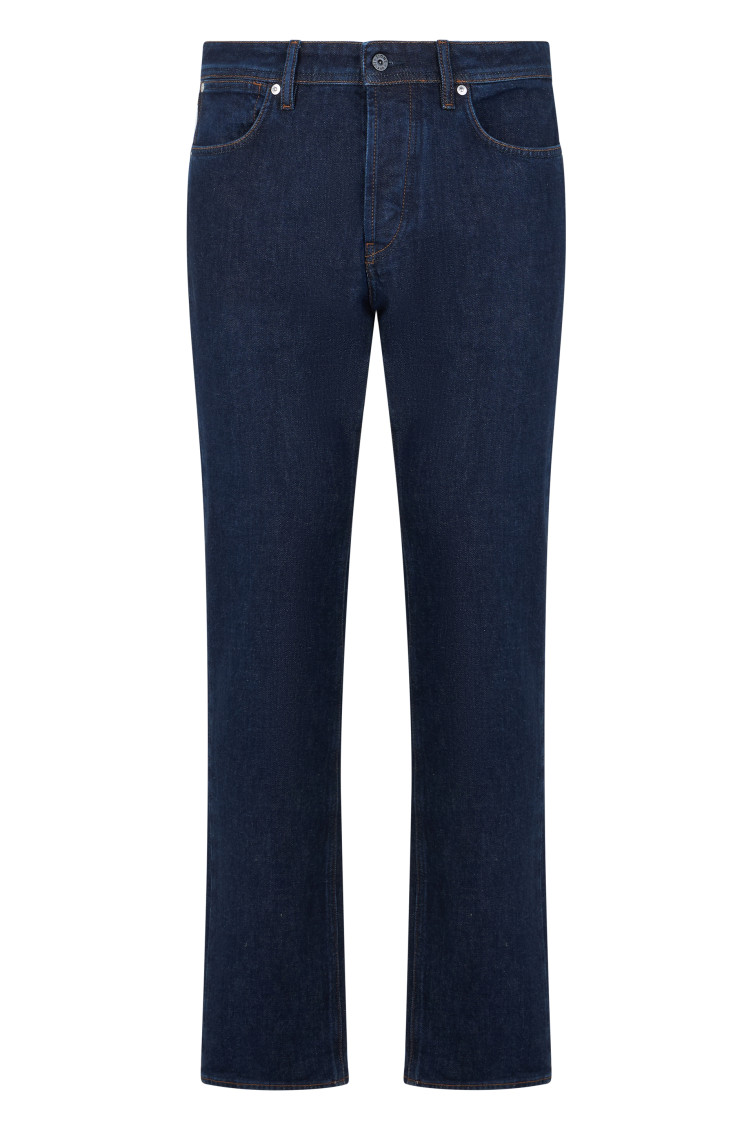 Navy Blue Mid Rise Jeans