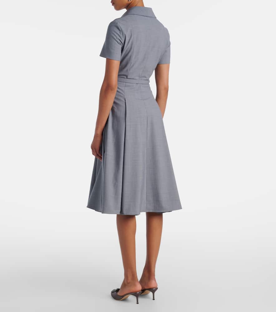 Iwona belted midi dress