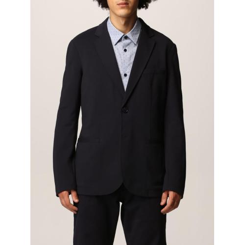 Single-breasted blazer - Blue