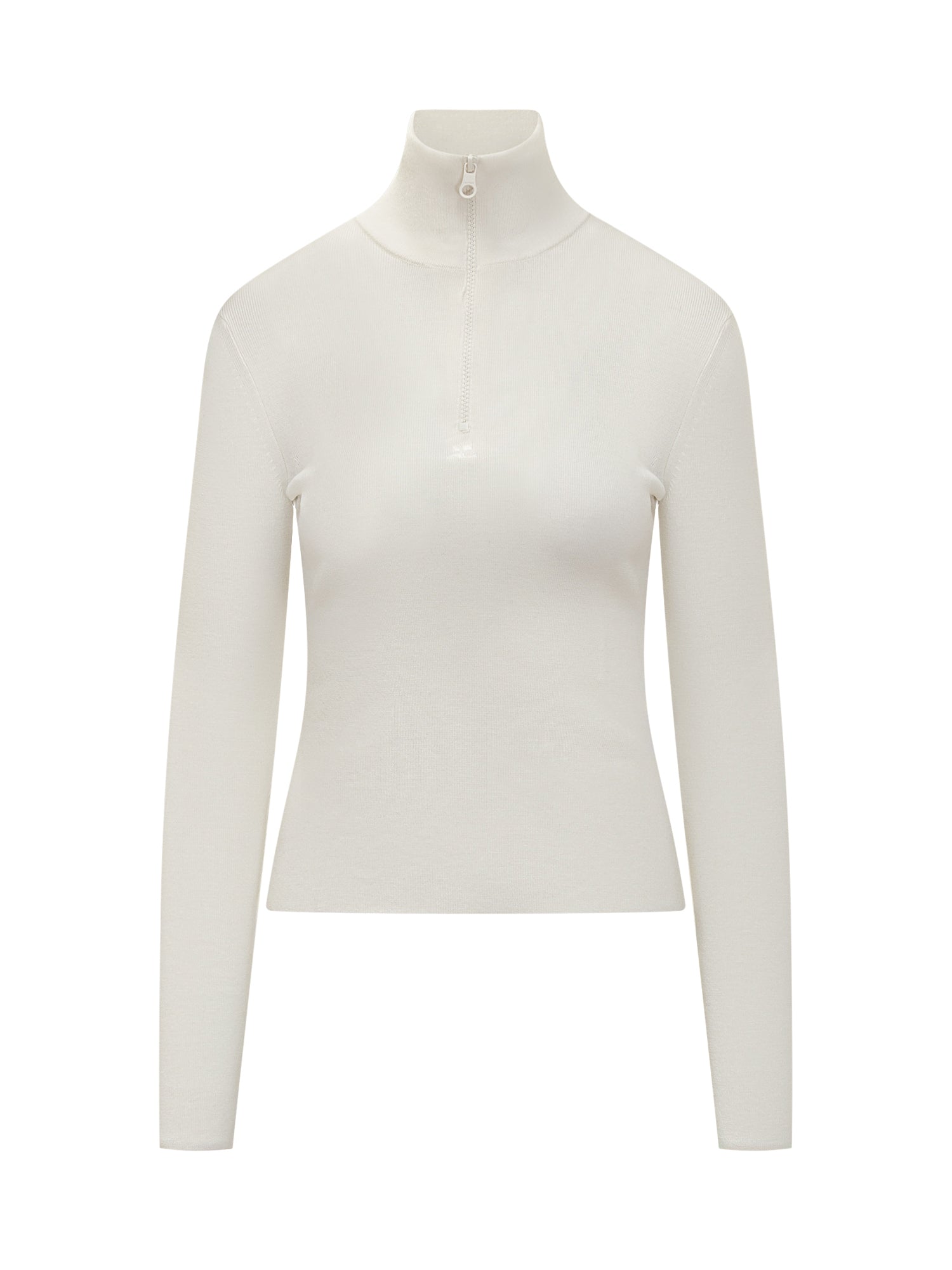 Chic Zip-Up Knit Sweater for FW25