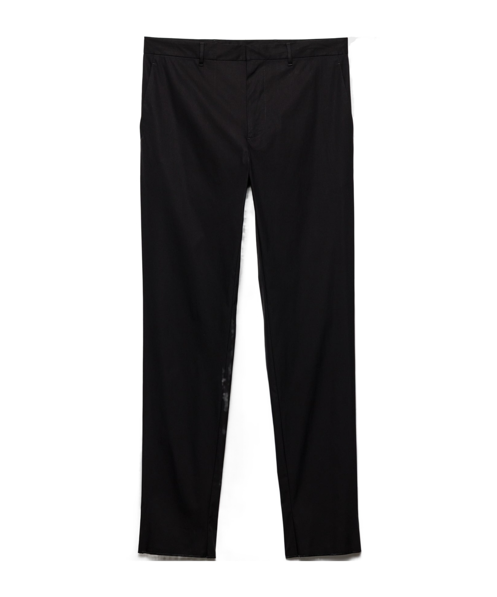 Stretch poplin pants