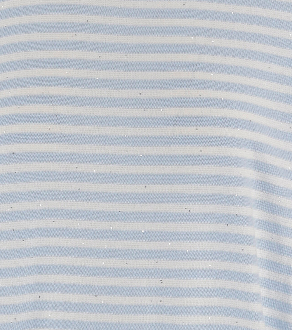 Grey Stripes Crew Neck Sweater