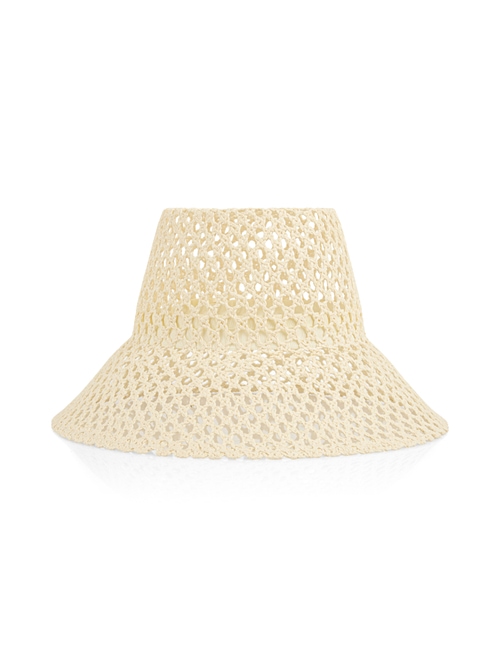 Marc Cain Light summer hat, white, 12 N