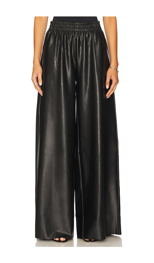 Norma Kamali WEITE HOSE in Black. Größe XS. Also in L, M