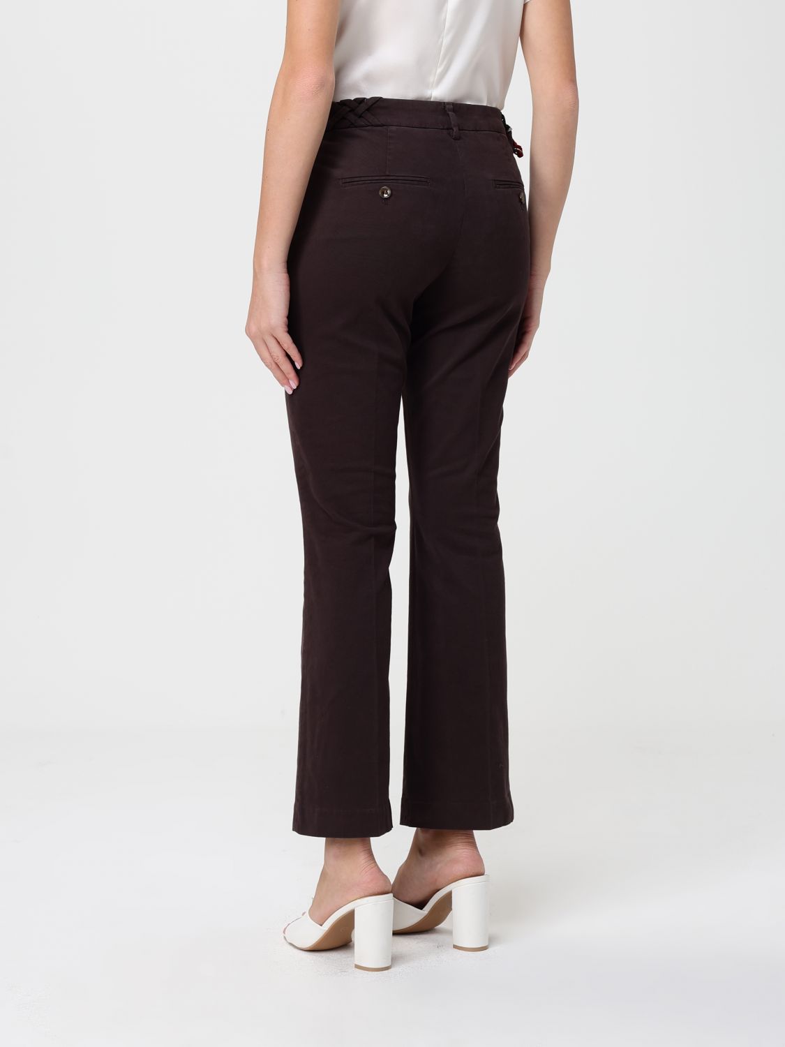 Pants Woman color Brown