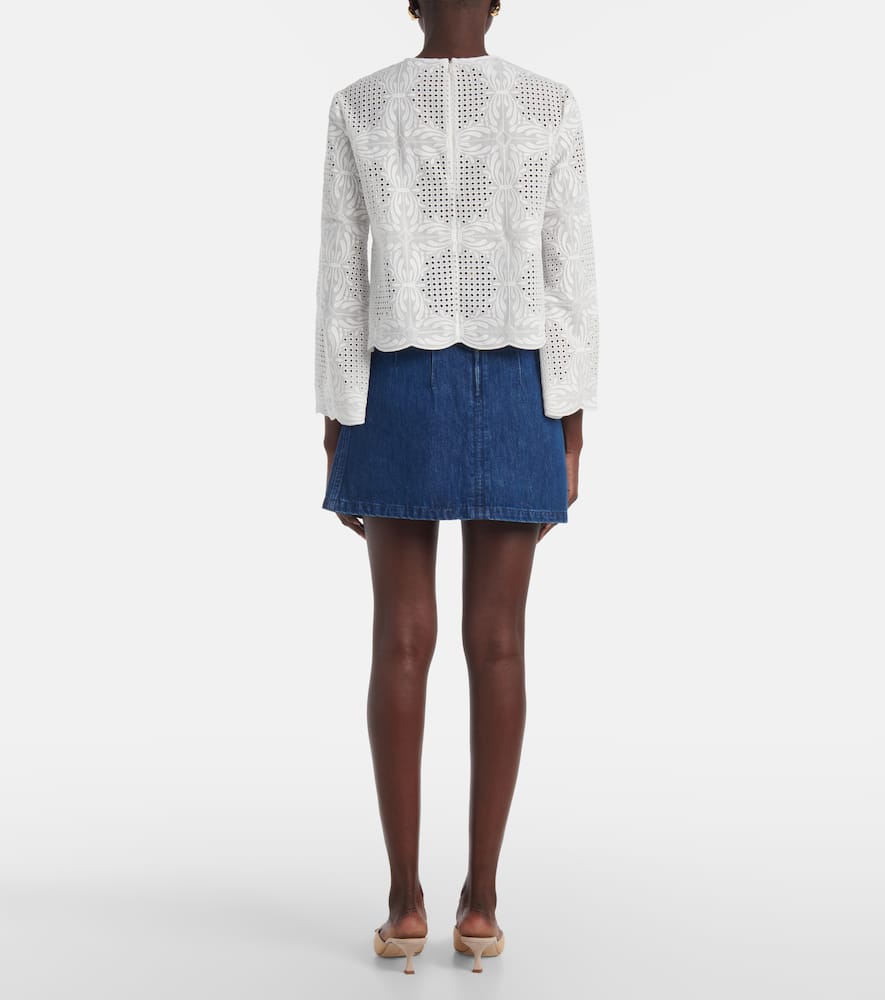 Giambattista Valli Tweed miniskirt
